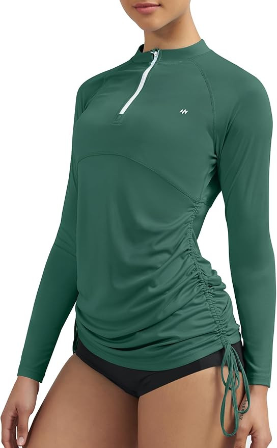 Ewedoos Rash Guard for Women UPF 50+ Sun Protection Clothing Swim Shirts for Woman SPF Shirts Lon... | Amazon (US)