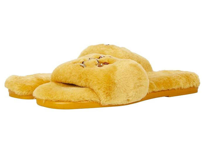 Tory Burch Jeweled Shearling Slide | Zappos