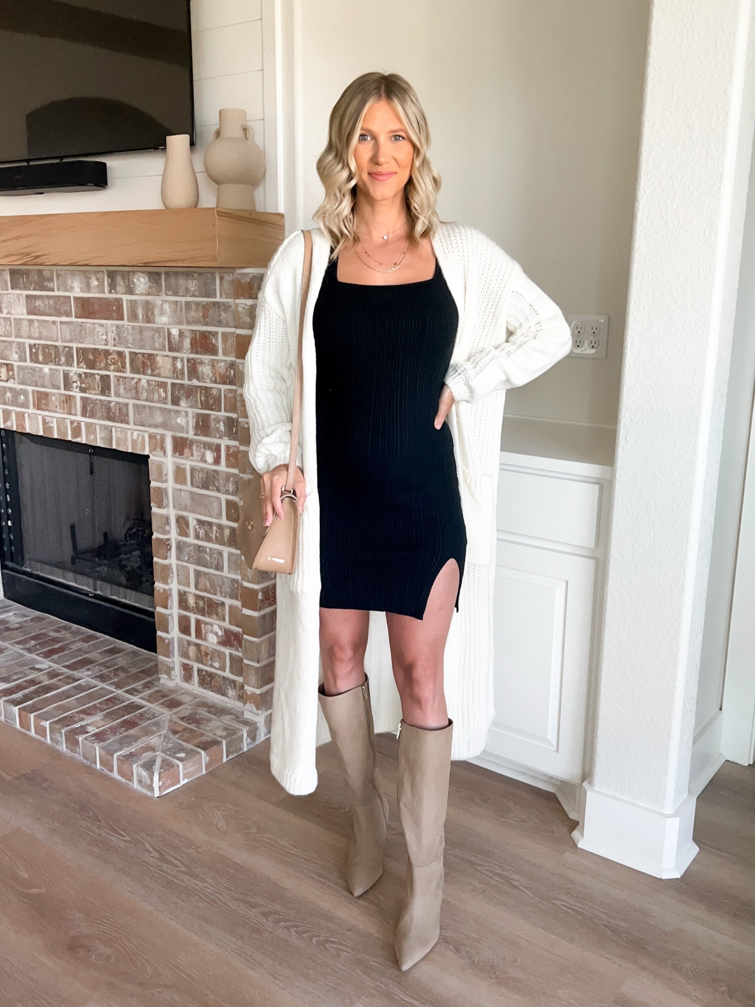 Fall sale finds! 

Sweater dress and boots on sale! 

XS in dress
6.5 in boots 

#LTKunder100 #LTKsalealert #LTKunder50
