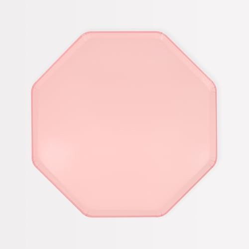 Meri Meri Paper Party Plates, Pack of 8 Octagonal, Disposable Plates in a Range of Fun, Bright Co... | Amazon (US)