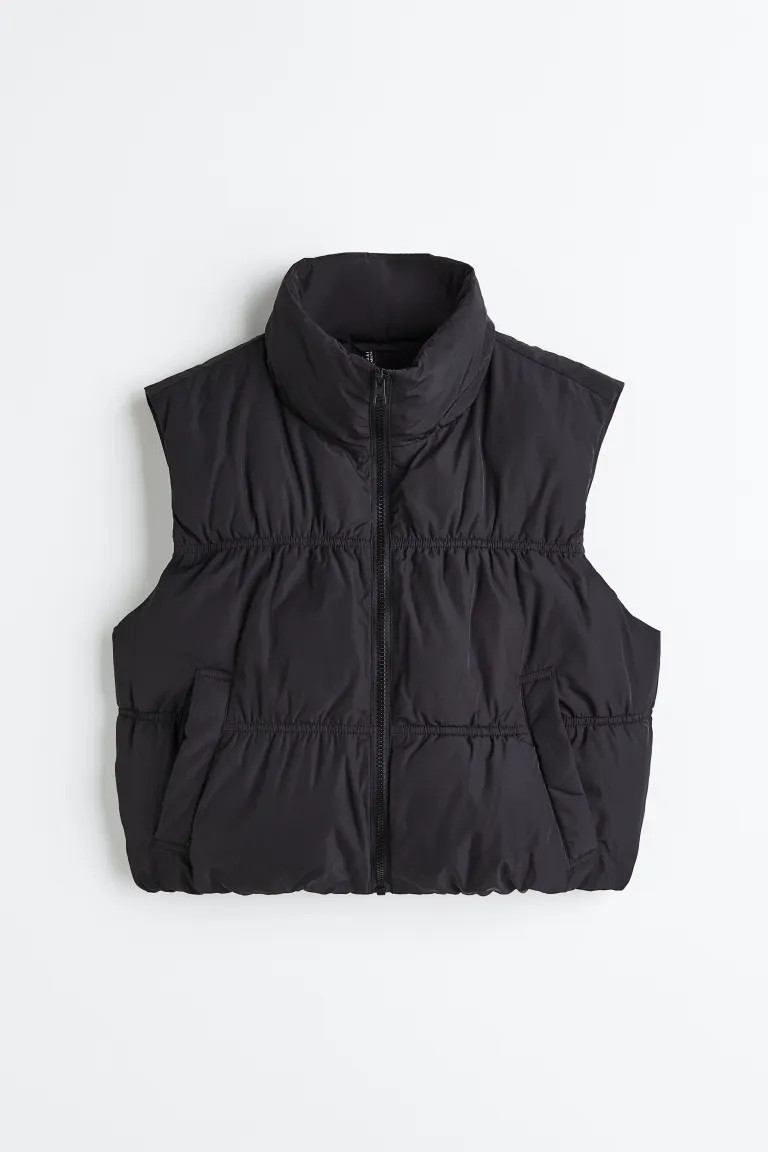 Puffer Vest - Black - Ladies | H&M US | H&M (US + CA)