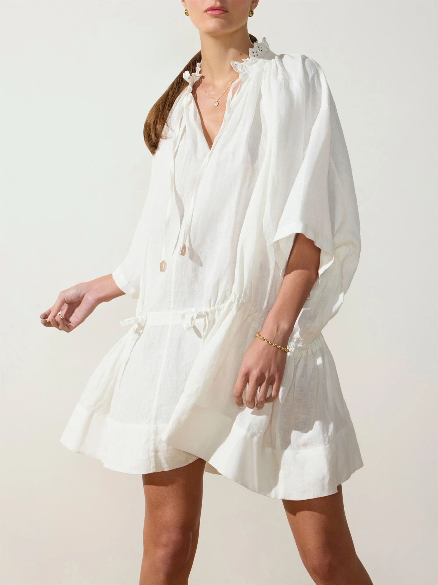 Brochu Walker | Women's St. Tropez Dress in Ivory | Brochu Walker