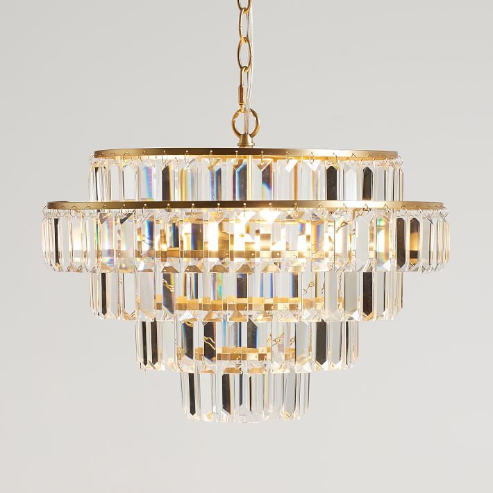 Monique Lhuillier Crystal Chandelier | Pottery Barn Teen