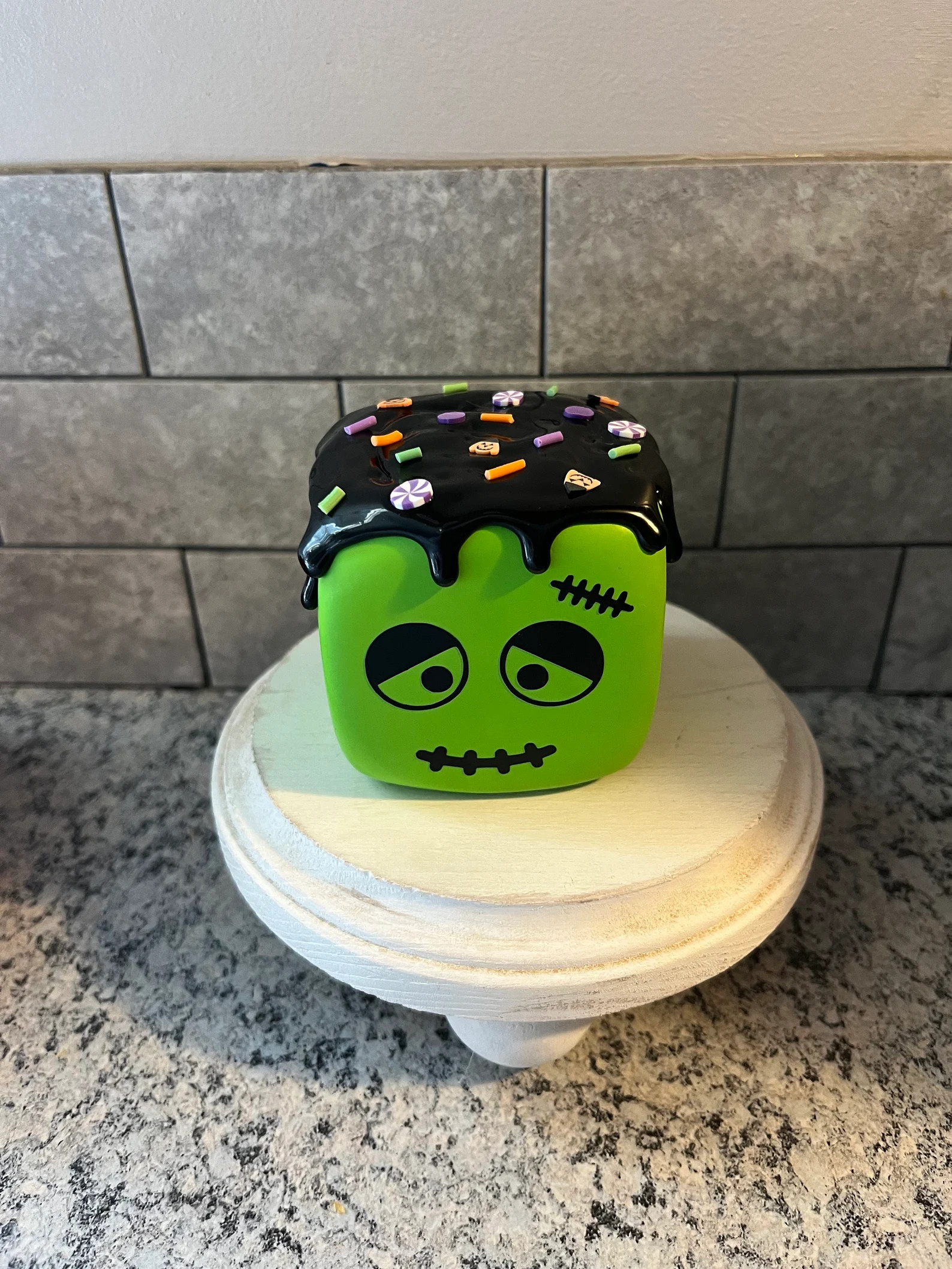 Frankenstein Marshmallow Buddy | Marshmallow Buddy | Tiered Tray Decor | Halloween Decor - Etsy | Etsy (US)