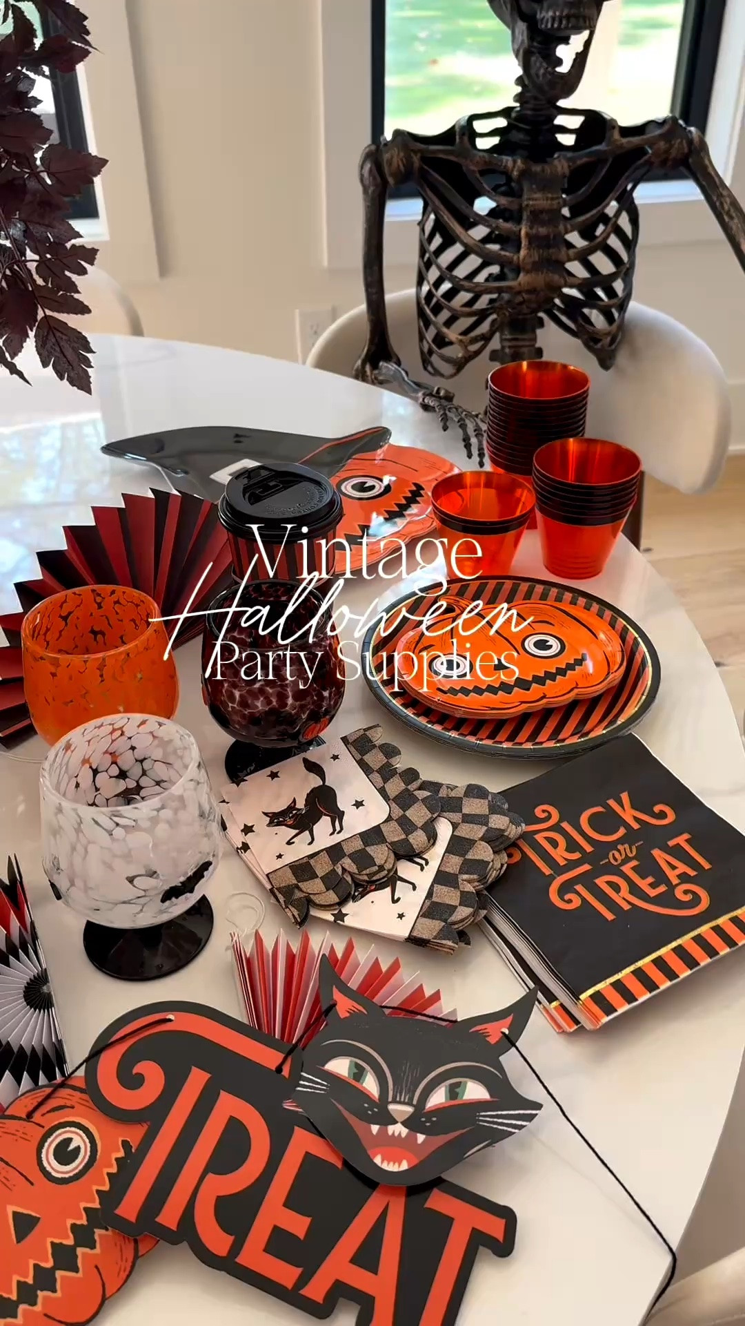 Vintage Halloween party supplies!! 🎃 so good!! @Michaels #sponsored

#LTKSeasonal #LTKHome #LTKSaleAlert
