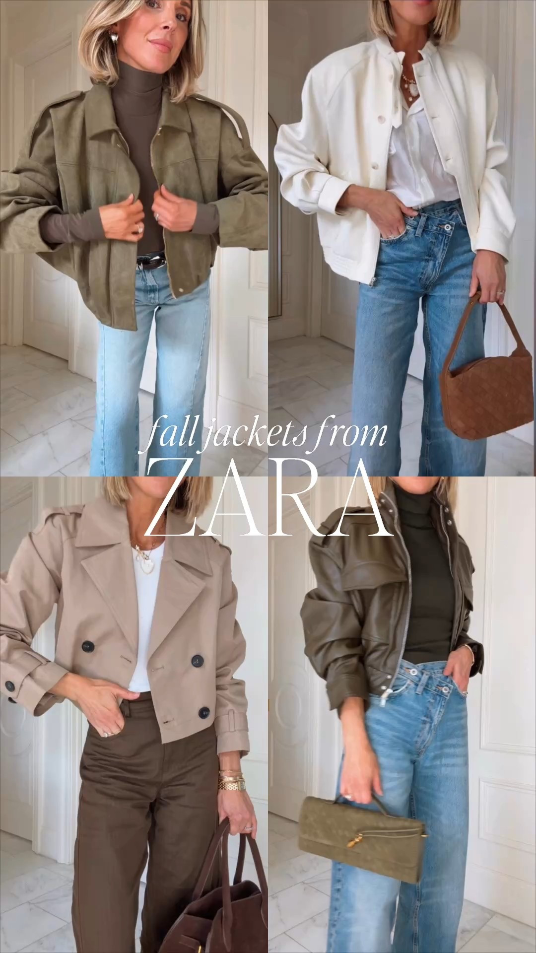 Zara jackets for fall. I'm wearing size small 

#LTKFindsUnder100