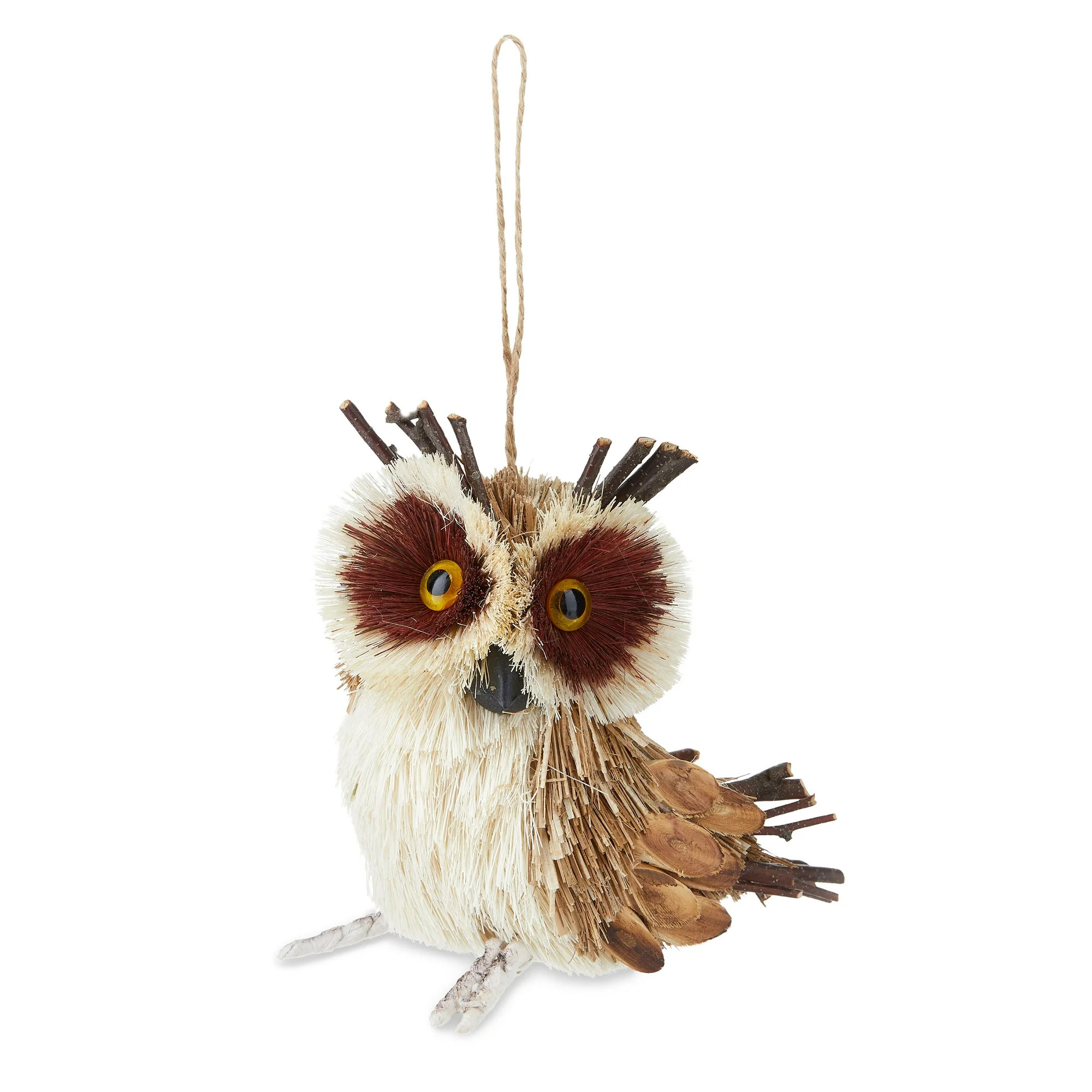 5.5 inch Height Fall, Harvest Mini Woodland Critter Brown Owl Decoration, Way to Celebrate | Walmart (US)