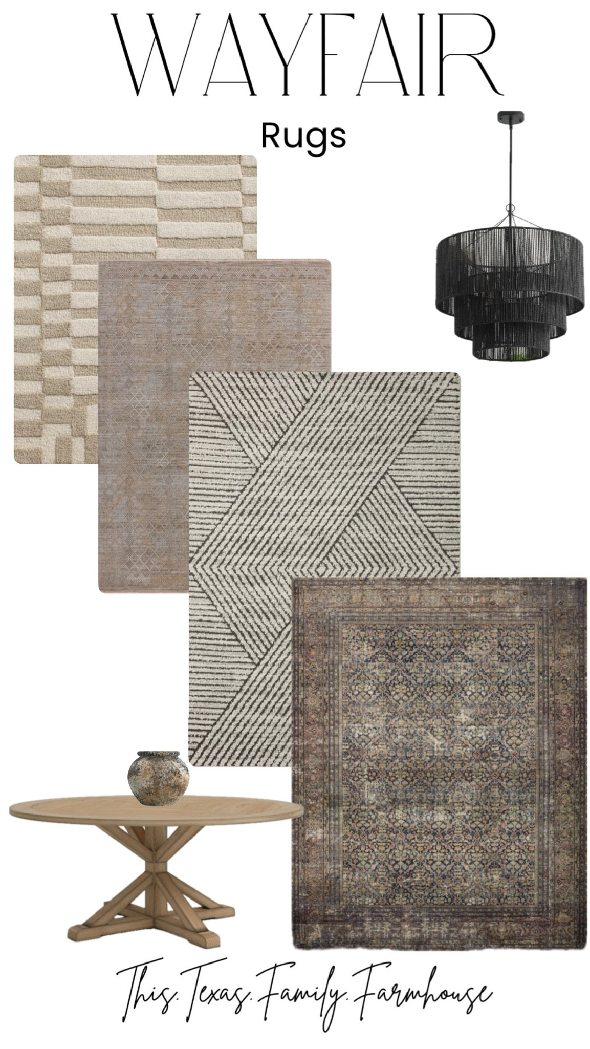 Way Day Sale - Up to 80% off!
Rugs | light fixtures | tables | kitchen | living room | vase | sale | Wayfair | sale alert | home finds | furniture 

#LTKSaleAlert #LTKHome #LTKStyleTip