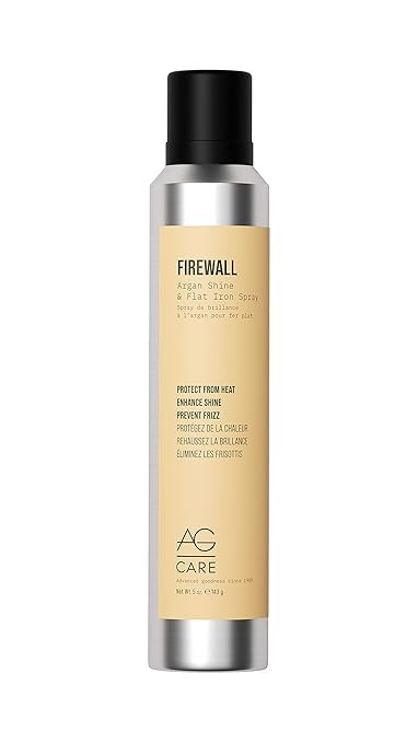 AG Care Firewall Argan Shine & Flat Iron Spray, 5 Oz | Amazon (US)