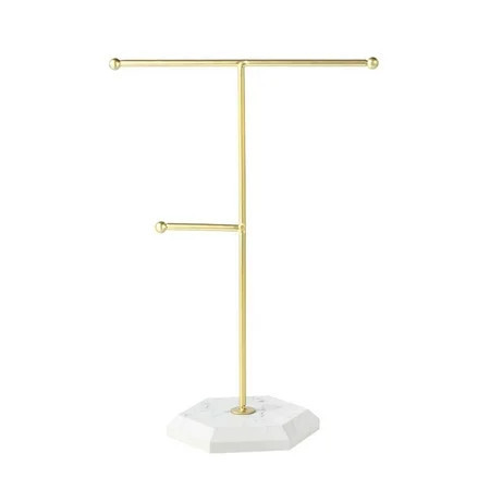 amagogo Jewelry Holder Jewelry Display Stand Metal Jewelry Organizer Necklace Holder for Gold | Walmart (US)
