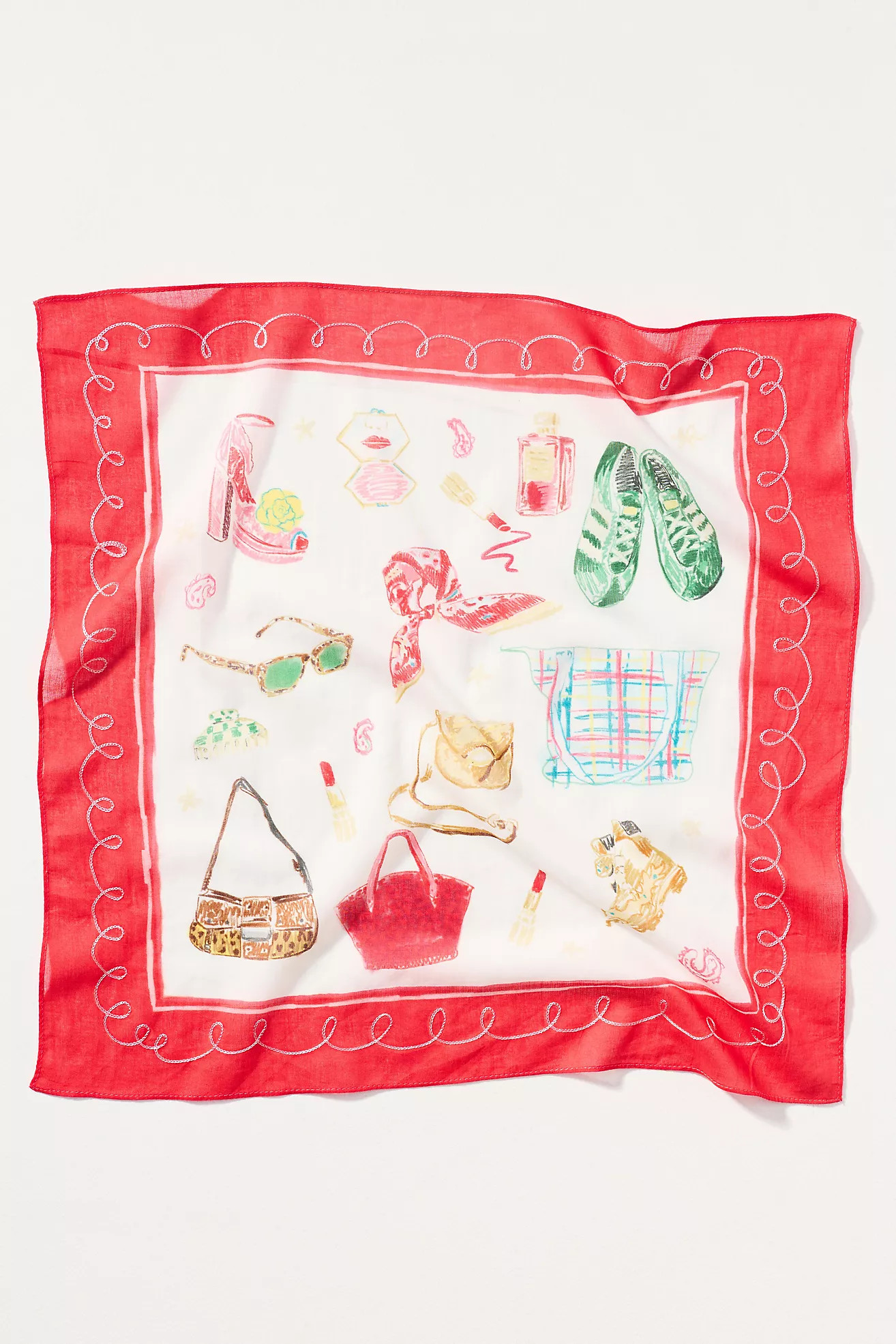 Maeve Printed Bandana Scarf | Anthropologie (US)