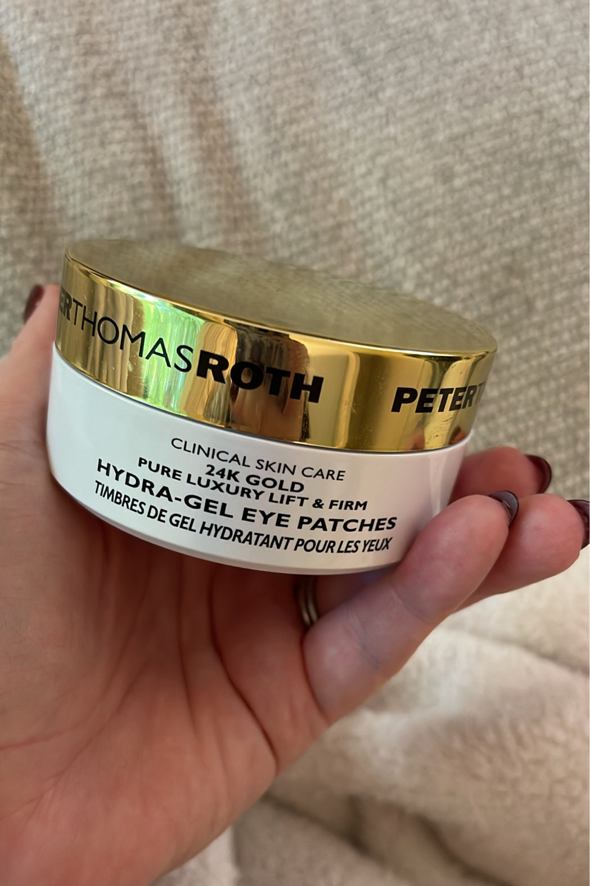 Peter Thomas Roth gold eye patches eye mask on sale for 30% off for prime day!

#LTKxPrimeDay #LTKSaleAlert #LTKBeauty