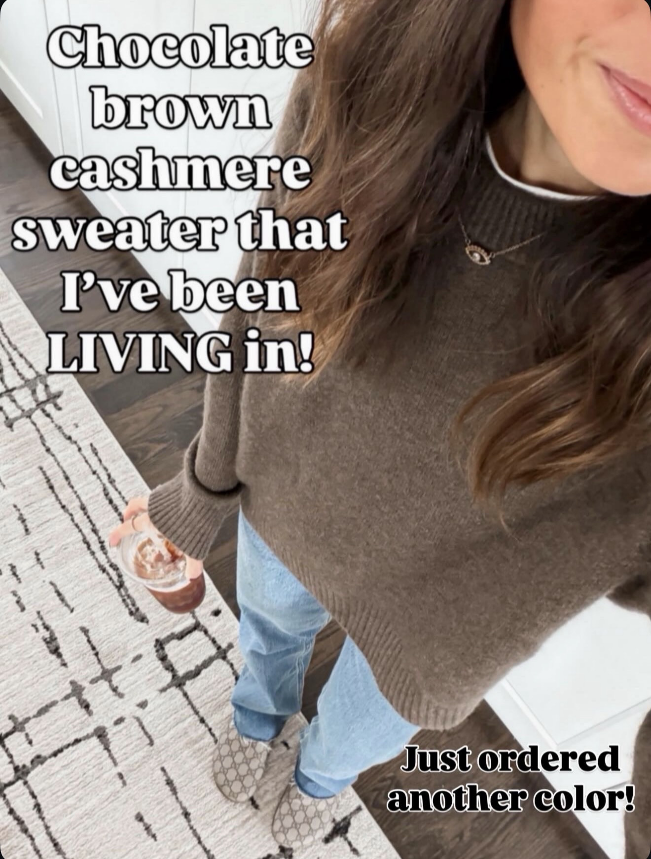 This chocolate brown cashmere… I’ve been living in it 🤎🔗⬇️

#LTKOver40 #LTKGiftGuide #LTKHoliday