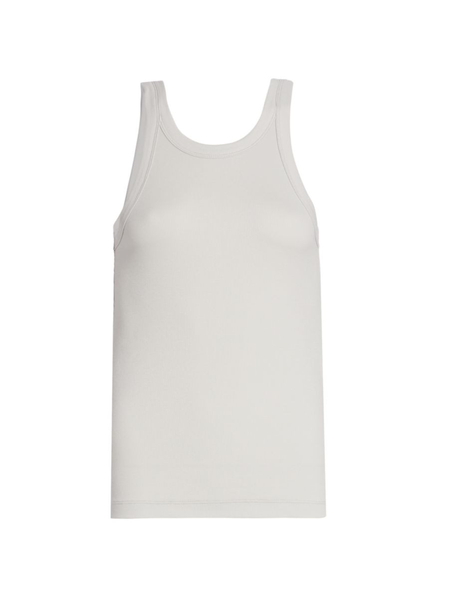 Totême Curved Rib-Knit Tank Top | Saks Fifth Avenue
