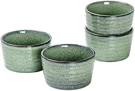 UNICASA Ramekin Set of 4, UNICASA 8 oz Creme Brulee Ramekins, Oven Safe Baking Set for Custard, P... | Amazon (US)