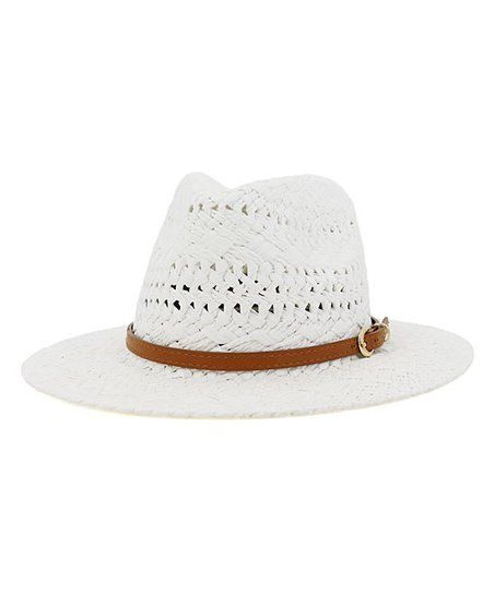 White Panama Hat | Zulily