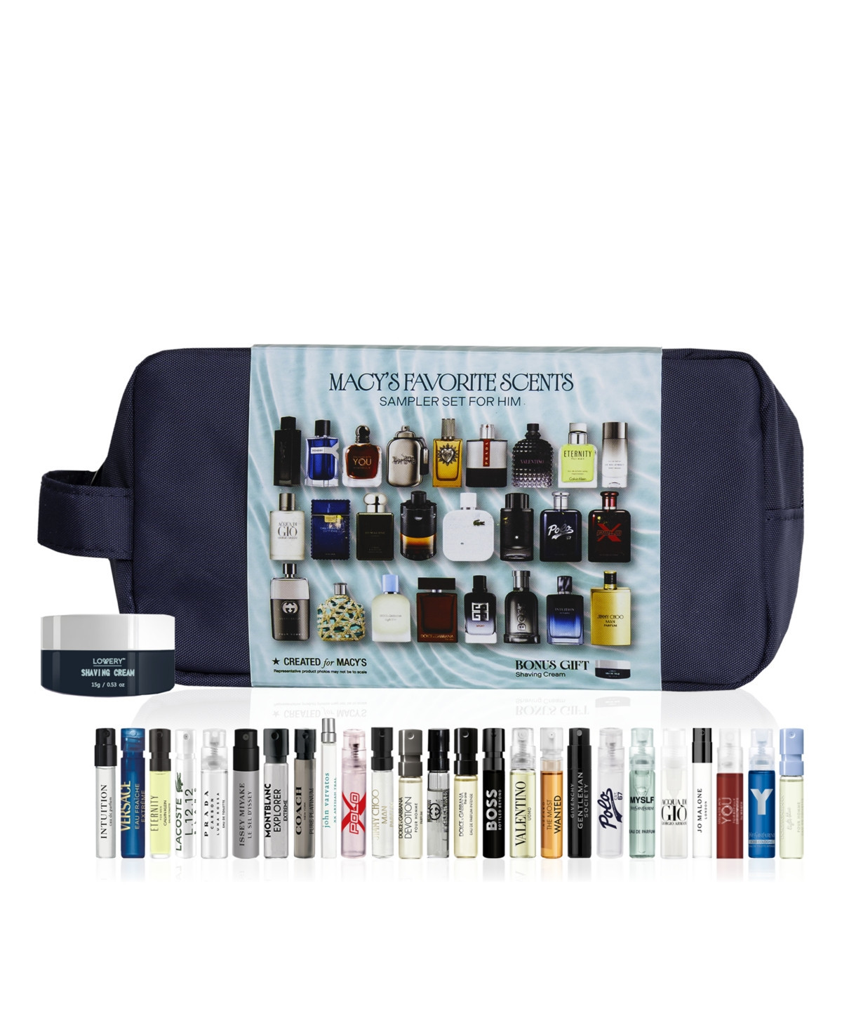 Macy's 26-Pc. Men's Fragrance Sampler Set | Macy's