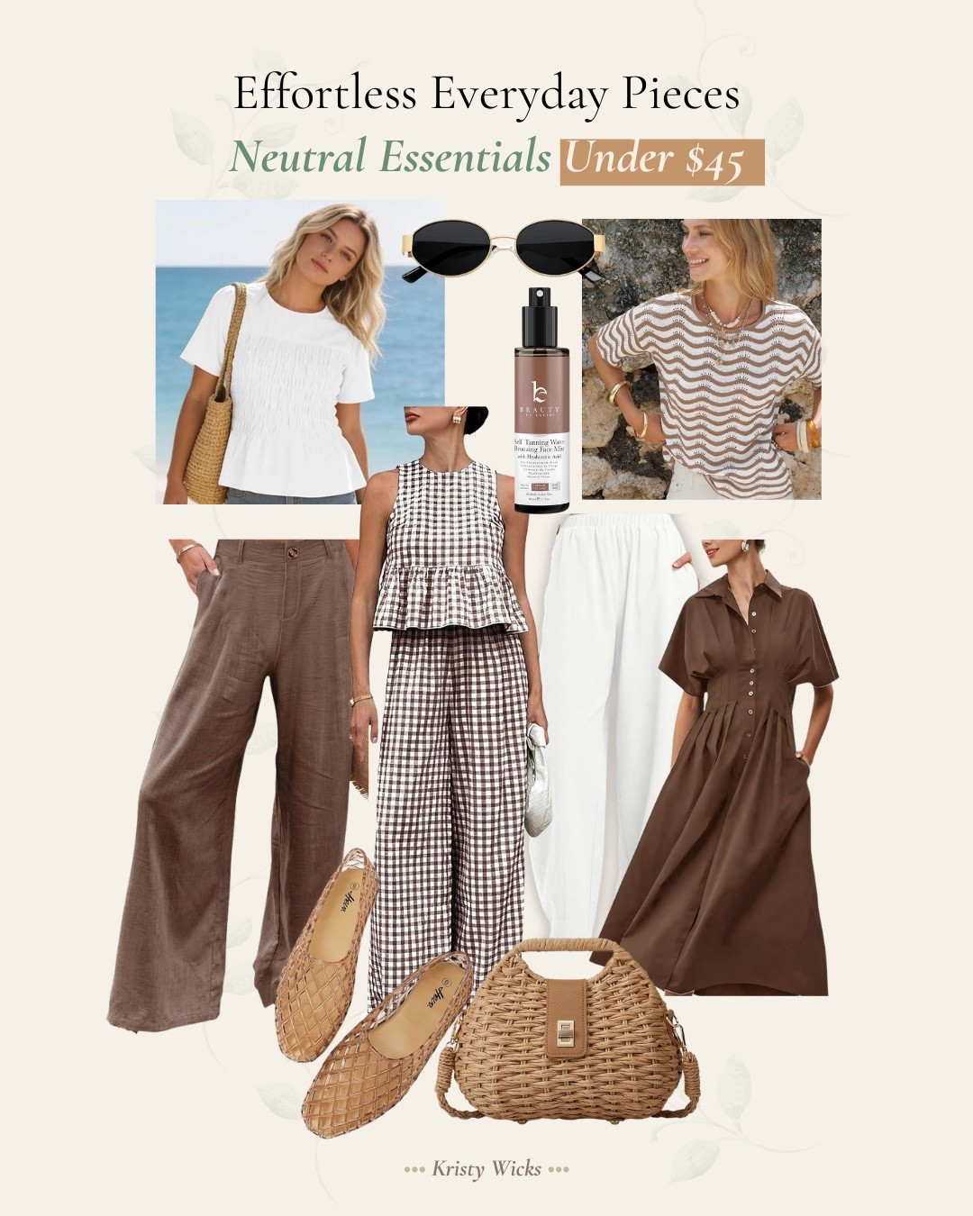 Effortless Everyday Pieces! 
Neutral Essentials Under $45!🤍

#LTKSaleAlert #LTKTravel #LTKWorkwear