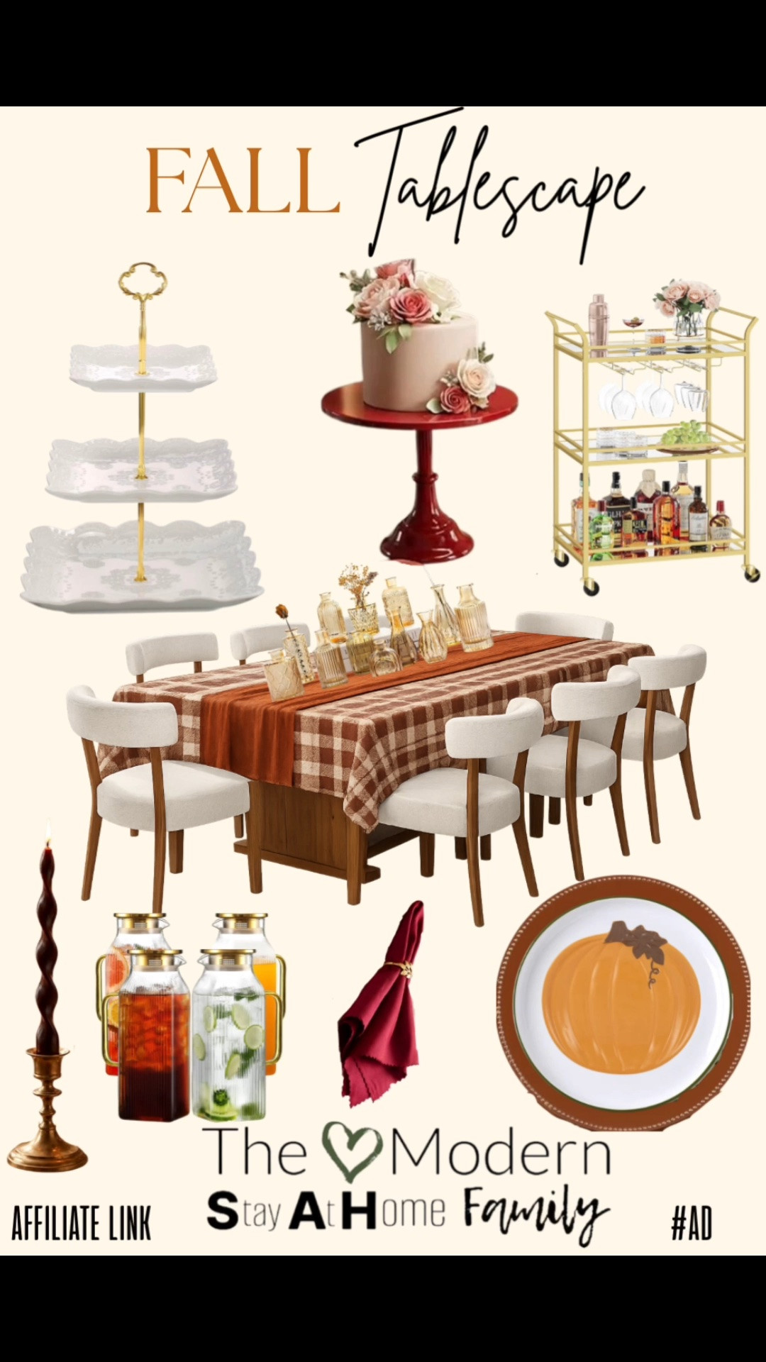 Bring all the cozy fall vibes to your table with this warm and inviting fall tablescape! 🍂 Whether you’re hosting Thanksgiving dinner, a Friendsgiving gathering, or simply decorating your dining room for the season, these timeless fall table decor pieces create a welcoming space everyone will love. I layered classic fall table linens, warm neutral tones, textured accents, and beautiful place settings for a look that’s elegant, cozy, and easy to recreate. If you’re looking for affordable fall decorating ideas, these are some of my favorite finds to mix and match all season long.

Save this look for your next fall gathering and shop every piece through my LTK! 🍁

fall tablescape, fall table decor, fall table setting, fall table decorations, fall centerpiece ideas, Thanksgiving tablescape, Thanksgiving table decor, Friendsgiving table ideas, autumn table decor, autumn tablescape, harvest table decor, cozy dining room decor, neutral fall decor, rustic fall decor, elegant fall tablescape, farmhouse fall table, seasonal table decor, fall entertaining ideas, dining table styling, Thanksgiving centerpiece, Thanksgiving place settings, autumn decorating ideas, fall home decor, tablescape inspiration, cozy home decor, hosting essentials, dining room inspiration, festive table styling, holiday table decor, layered table setting, fall entertaining, autumn home styling, seasonal decorating ideas, Thanksgiving hosting ideas, classic fall decor.

#LTKHome #LTKSeasonal #LTKSaleAlert