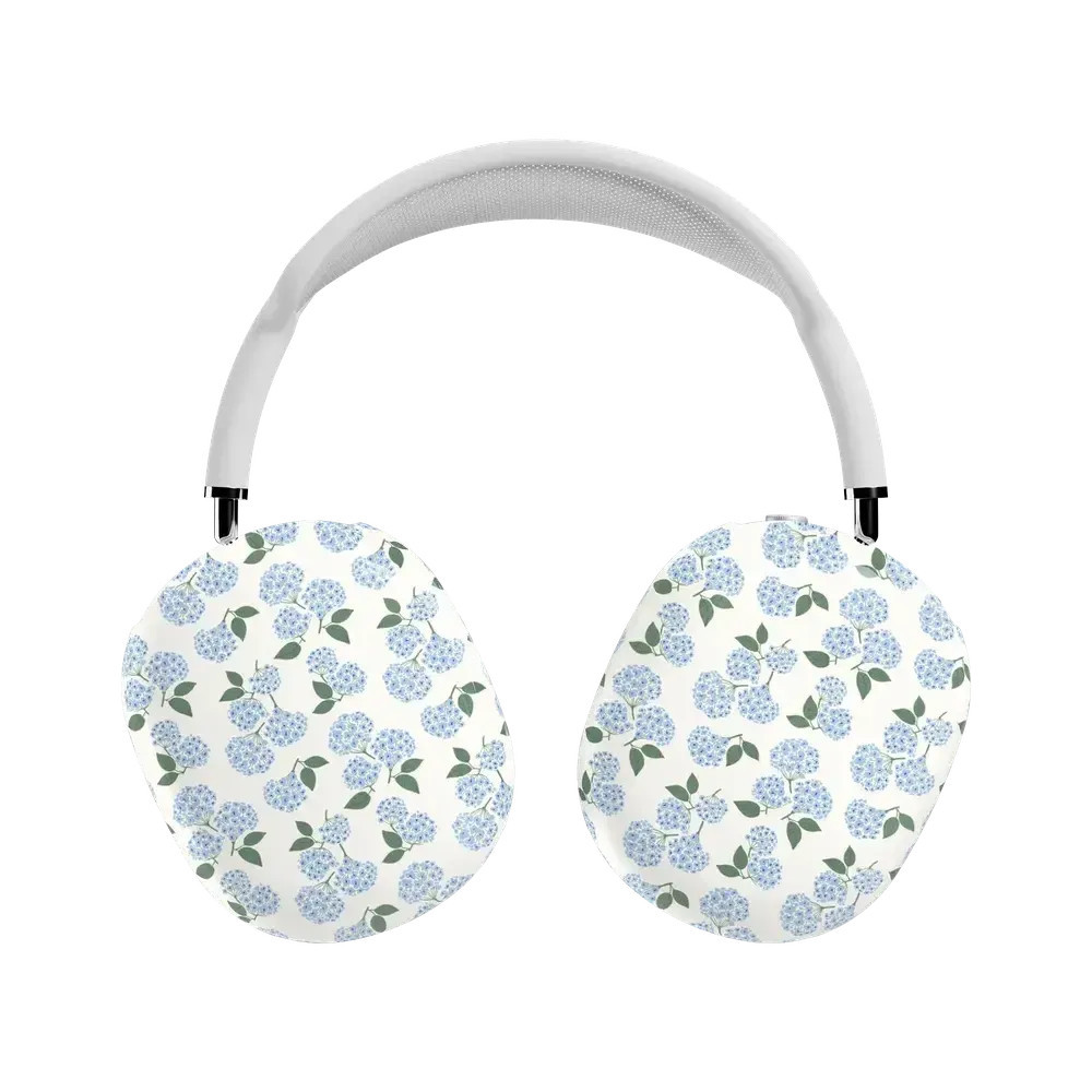 Nantucket Cottage   Blue Hydrangea AirPods Max Case | CASELY