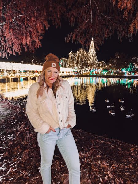 *slams laptop shut until 2023* 🥂

Linking this sherpa crop jacket and the rest of my outfit - it is SO WARM and cozy! 

#LTKHoliday #LTKSeasonal