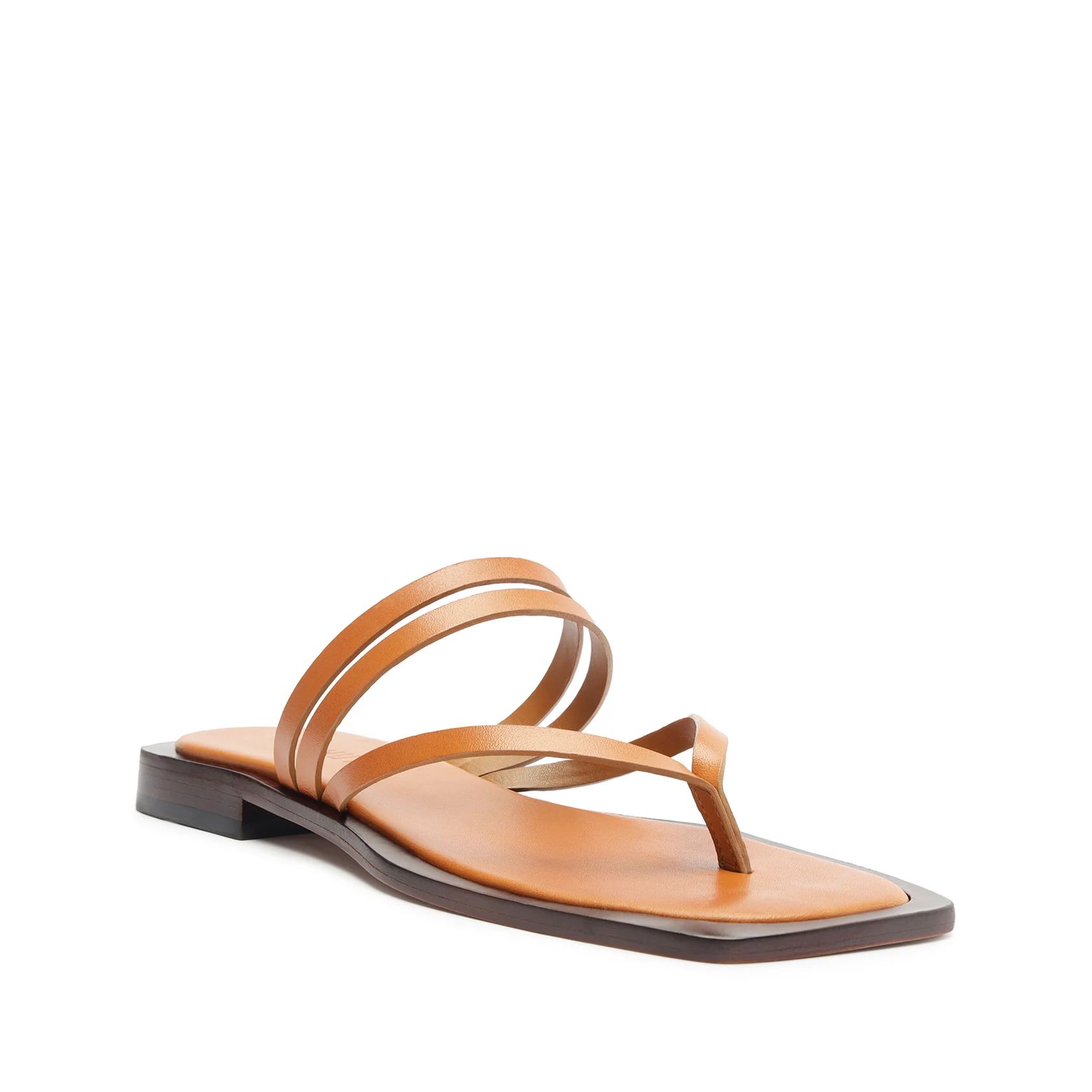 Rania Leather Flat Sandal | Schutz Shoes (US)