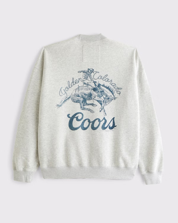 Coors Graphic Crew Sweatshirt | Abercrombie & Fitch (US)
