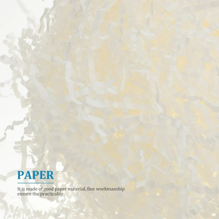 Paper Crinkle Gift Shred Filler Box Shredded Tissue Cut Wrapping Filling Basket Shreds Packing Bo... | Walmart (US)