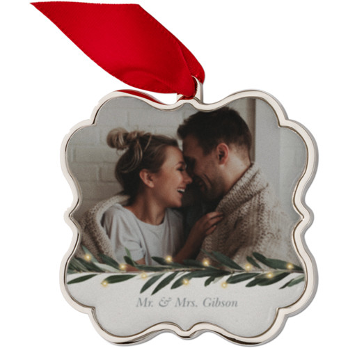 Rustic Garland Keepsake Ornament | Shutterfly