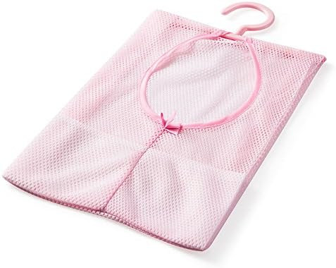 yueton 3pcs Colorful Hanging Mesh Bag, Bathroom Shower Storage Organizer Set Hamper Bag Closet Rack  | Amazon (US)