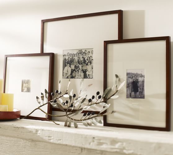 Wood Gallery Oversized Mat Frames | Pottery Barn (US)