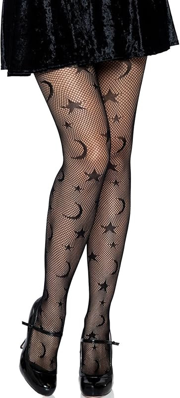 Leg Avenue womens Dark Alternative Fishnet Tights | Amazon (US)