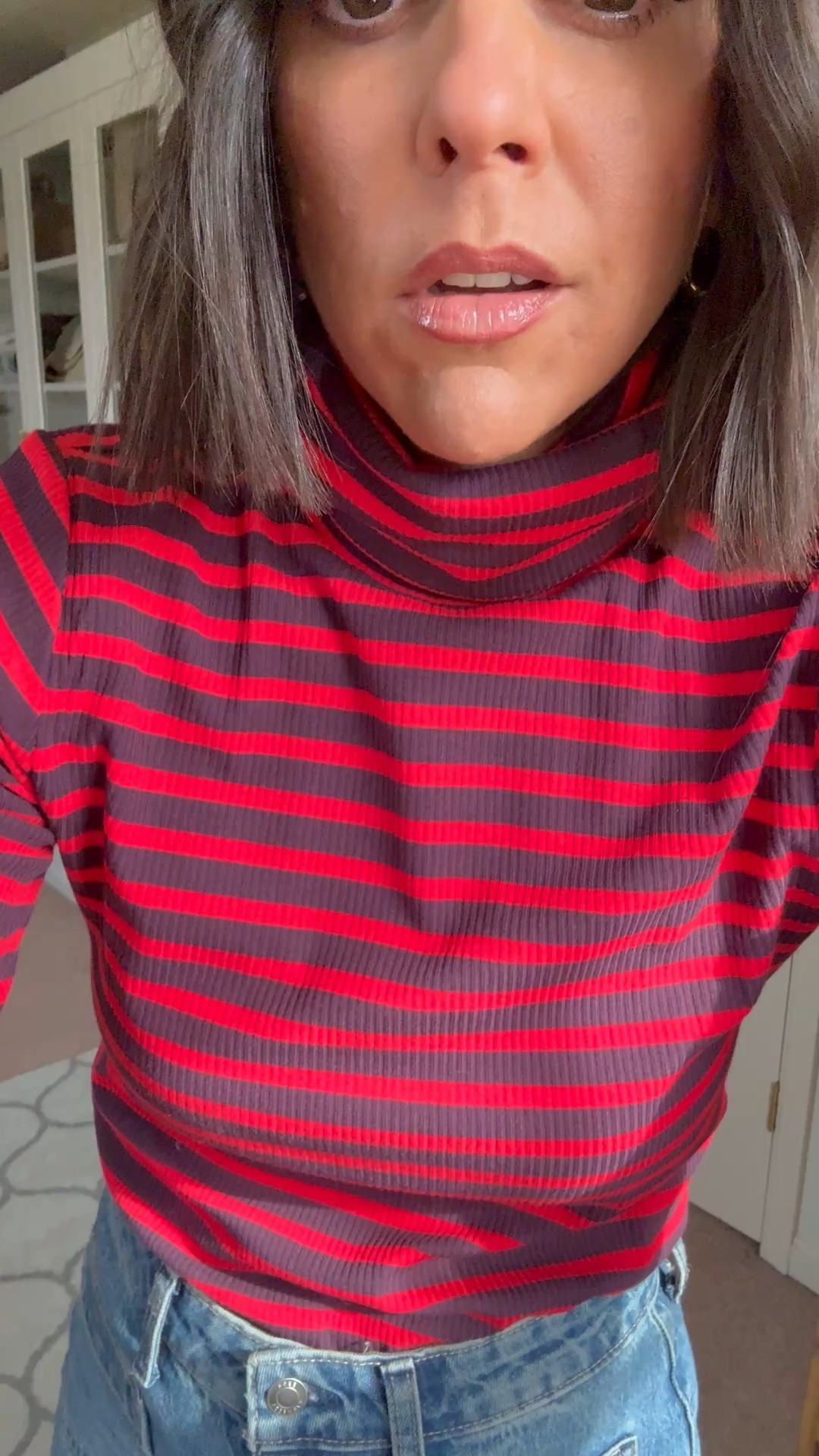 The best Walmart Jeans EVER restocked!! I’m 5’5 and in size 2 - size down if in between. Size small in tee 

#LTKFindsUnder100 #LTKHoliday #LTKSaleAlert