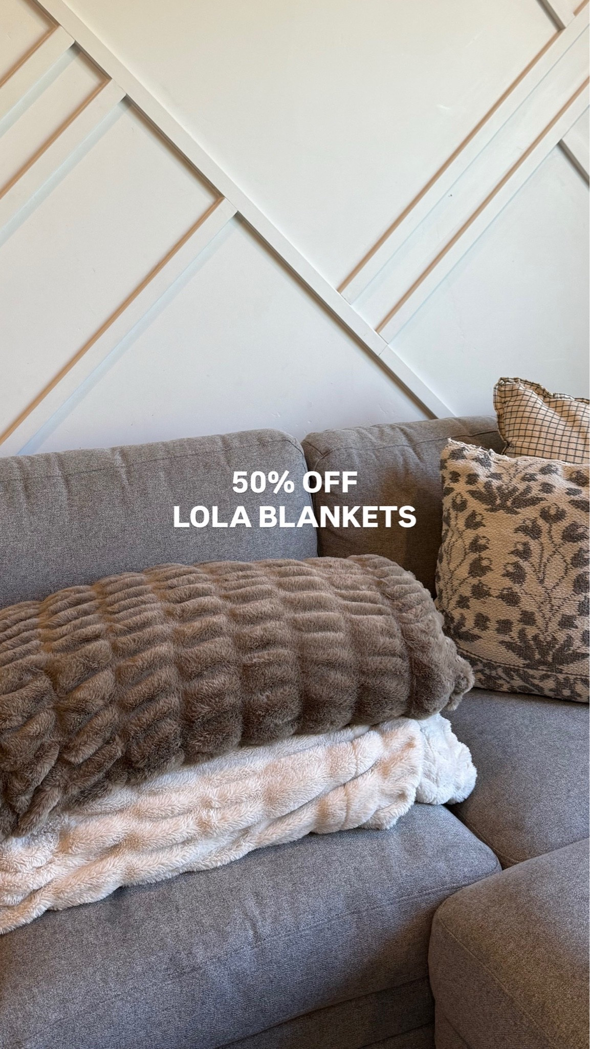 Lola blankets is having their annual sale —  you can get 50% off + a free $50 gift card with code MACKENZIEHYLAND50 ✨

#LTKmomlife #LTKHome #LTKSaleAlert