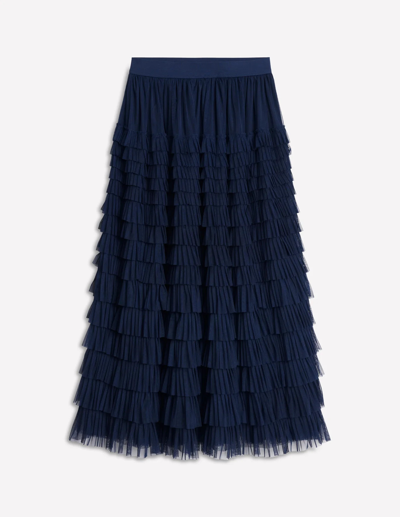Tiered Tulle Ruffle Maxi Skirt | Boden (US)
