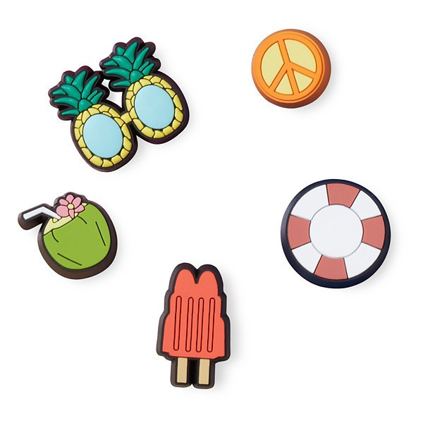 Crocs Happy Summer 5 Pack Jibbitz | Scheels