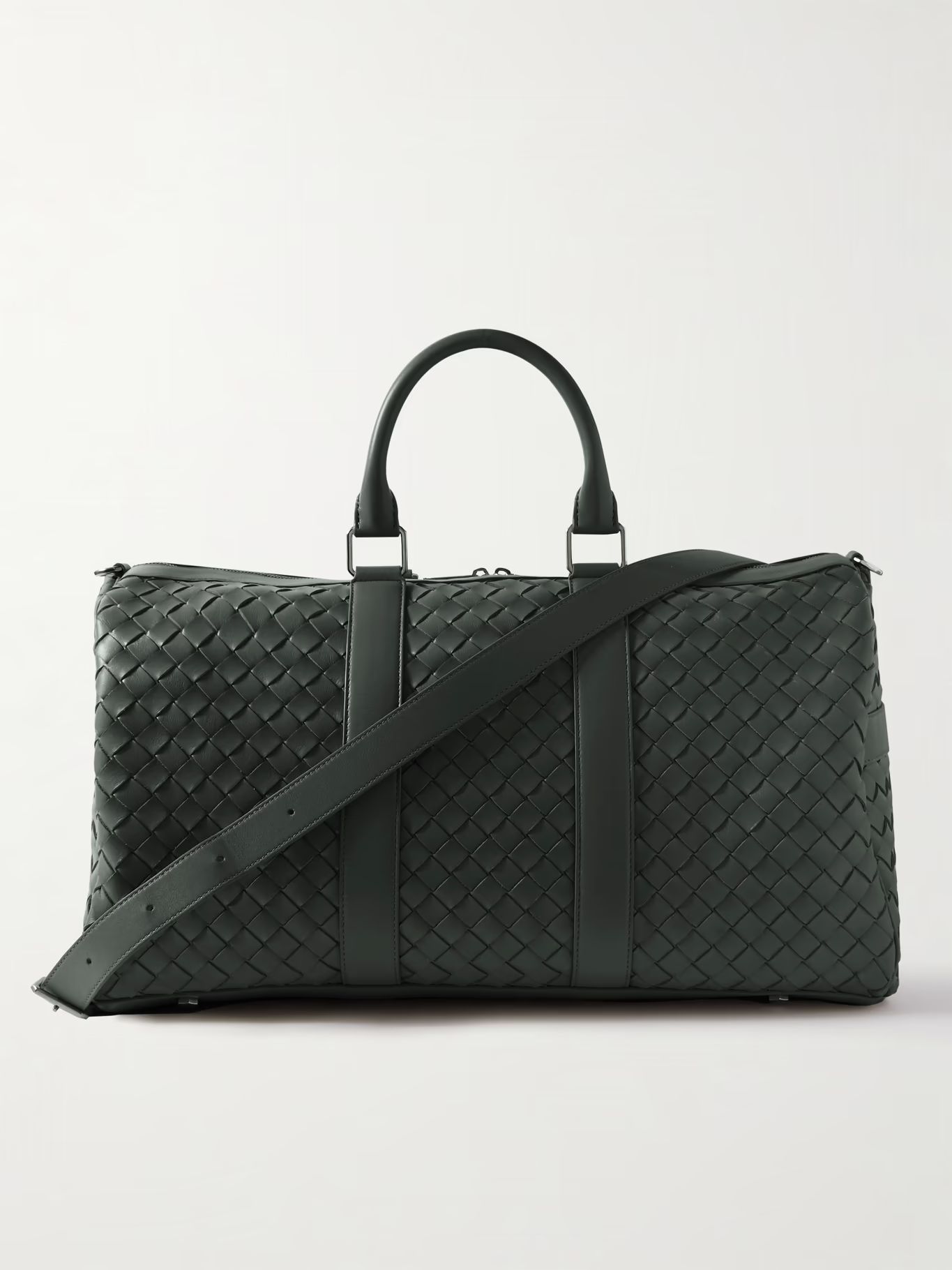 Intrecciato Leather Duffle Bag | Mr Porter (US & CA)
