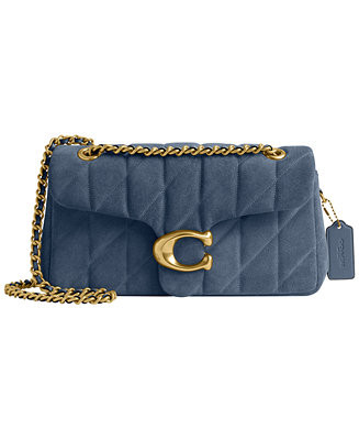 Quilted Tabby Medium Suede Shoulder Bag 26 | Macy's