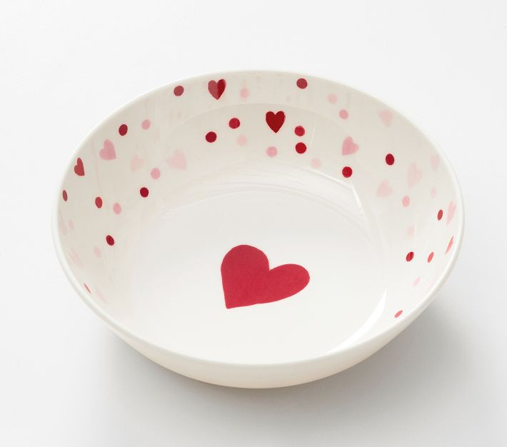 Love Bug Hearts Nursery Feeding Set | Pottery Barn Kids