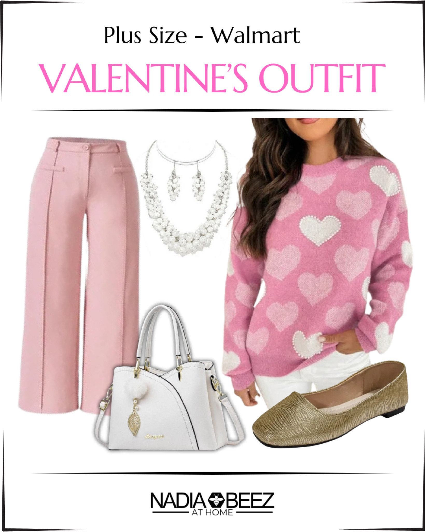 Plus size Walmart Valentine’s Outfit idea

#LTKPlusSize #LTKOver40 #LTKWorkwear