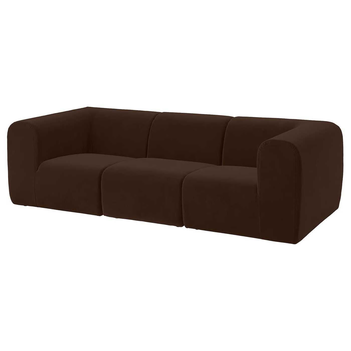 STOCKHOLM 2025 3-seat sofa, Alhamn dark brown | IKEA US