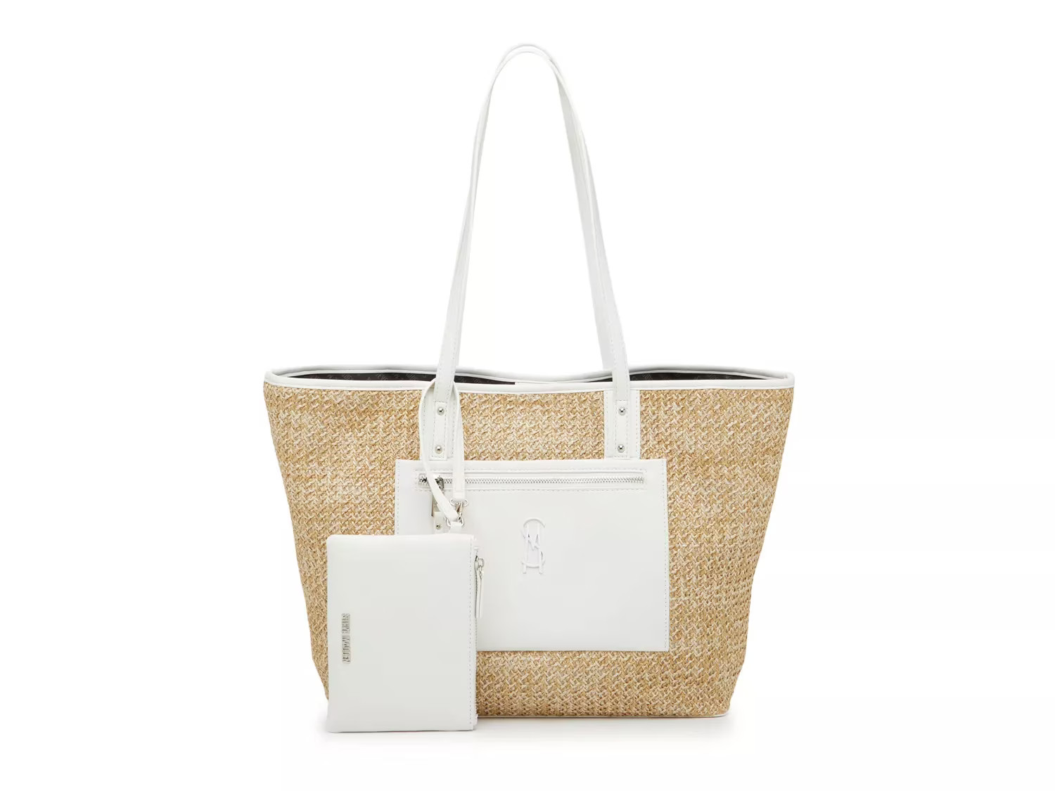 Steve Madden Playa Straw Tote & Wallet | DSW