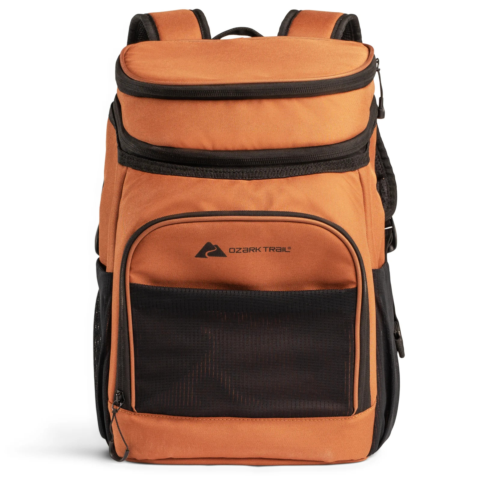Ozark Trail 15 qt 20-Can Soft-Sided Cooler Backpack, Brown | Walmart (US)