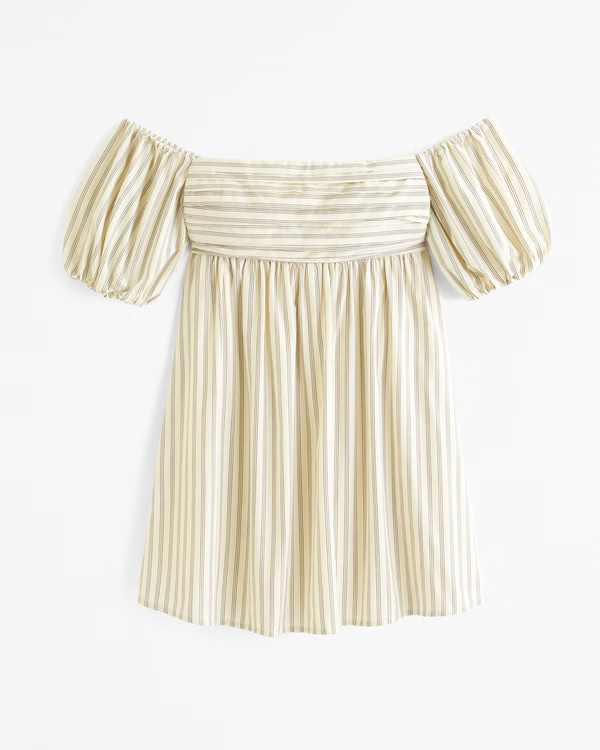 Emerson Off-The-Shoulder Skort | Abercrombie & Fitch (US)