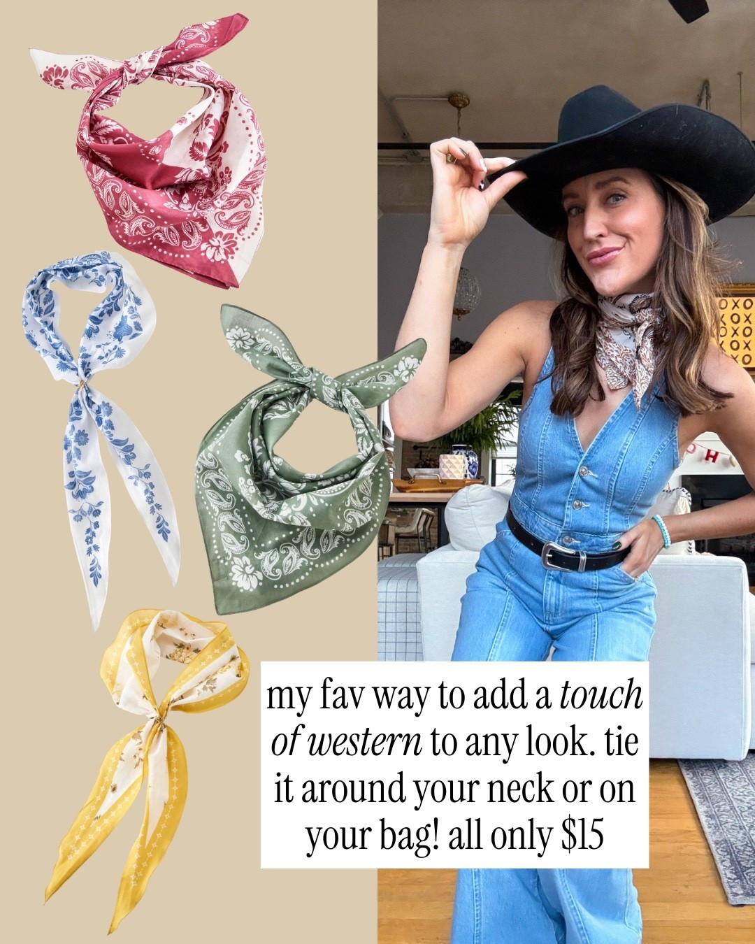 $15 target scarves are my fav way to make any look more western!! Country concert outfits


#LTKspringtrends #LTKspring