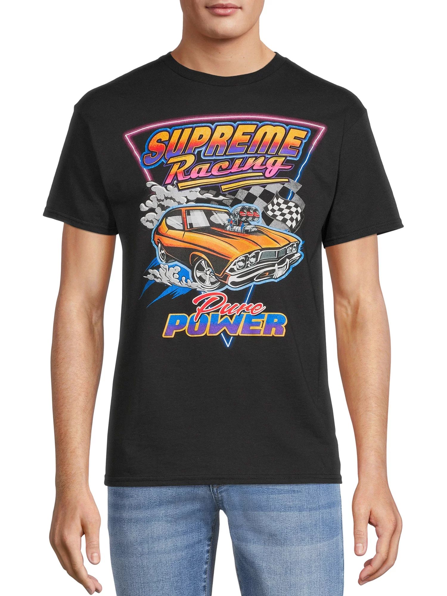 Humor Men's & Big Men's Supreme Racing Graphic T-Shirt - Walmart.com | Walmart (US)