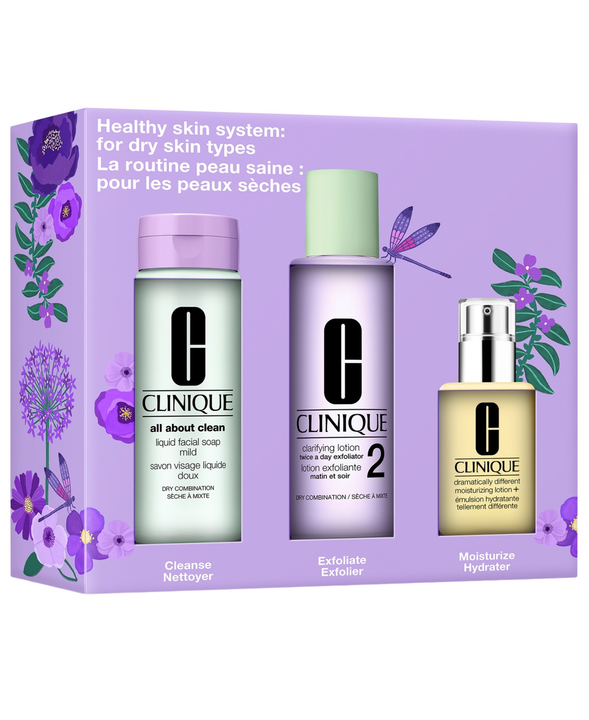 Clinique 3-Pc. Healthy Skin 3-Step System Set | Macy's