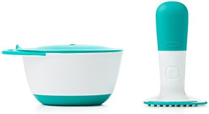 OXO Tot Food Masher, Teal | Amazon (US)