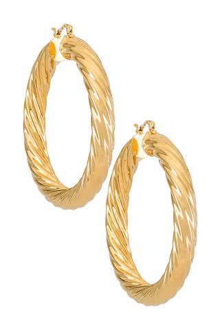 Milan Large Hoops
                    
                    BRACHA | Revolve Clothing (Global)