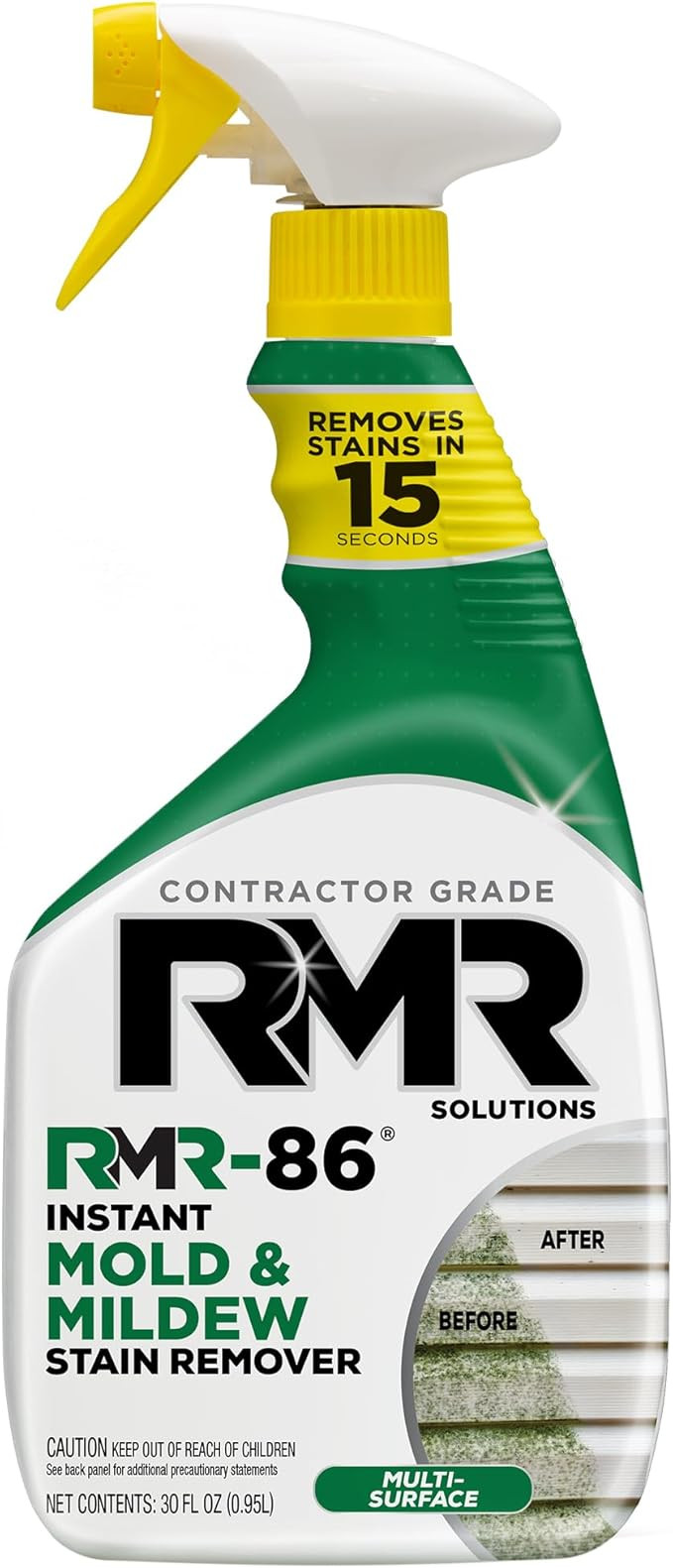 RMR-86 Instant Mold and Mildew Stain Remover Spray - Scrub Free Formula, 30 Fl Oz | Amazon (US)